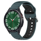 For Samsung Galaxy Watch 6 Classic 47mm / Olive Green+Black