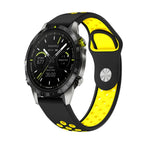 For Garmin MARQ Athlete Gen 2 / Black+Yellow