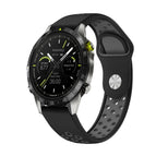 For Garmin MARQ Athlete Gen 2 / Black+Grey