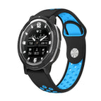 For Garmin Instinct Crossover / Black+Blue