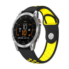For Garmin EPIX Gen 2 / Black+Yellow