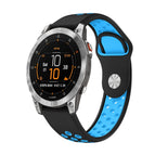 For Garmin EPIX Gen 2 / Black+Blue