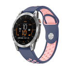 For Garmin EPIX Gen 2 / Midnight Blue+Pink
