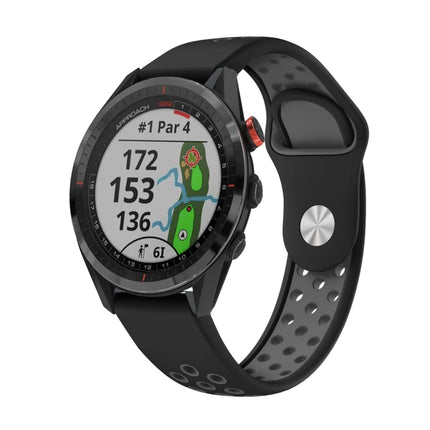22mm Sports Breathable Silicone Watch Band, For Garmin EPIX Gen 2, For Garmin Approach S62
