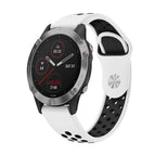 For Garmin Fenix 6 GPS / White+Black