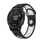 For Garmin Fenix 6 Pro GPS / Black+White