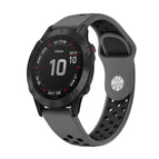 For Garmin Fenix 6 Pro GPS / Grey+Black