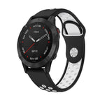 For Garmin Fenix 6 Sapphire GPS / Black+White