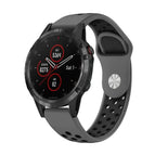 For Garmin Fenix 5 Plus / Grey+Black