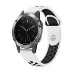 For Garmin Quatix 5 / White+Black