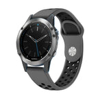 For Garmin Quatix 5 / Grey+Black