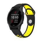 For Garmin Forerunner 945 / Black+Yellow