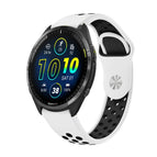 For Garmin Forerunner 965 / White+Black
