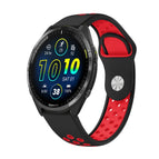 For Garmin Forerunner 965 / Black+Red