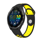 For Garmin Forerunner 965 / Black+Yellow
