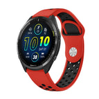 For Garmin Forerunner 965 / Red+Black