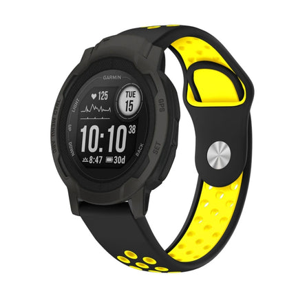 22mm Sports Breathable Silicone Watch Band, For Garmin Forerunner 965, For Garmin Instinct 2