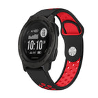 For Garmin Instinct / Black+Red