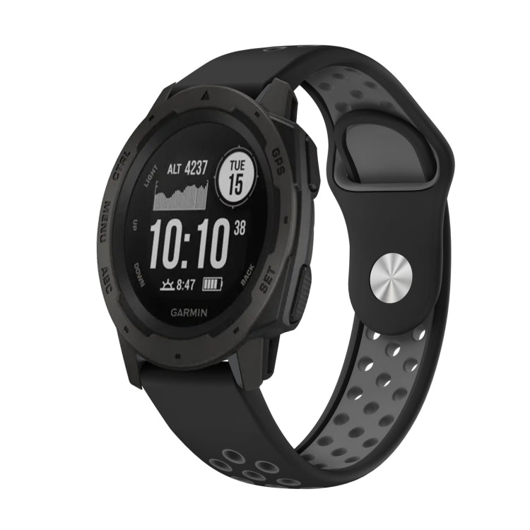 22mm Sports Breathable Silicone Watch Band