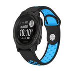For Garmin Instinct / Black+Blue