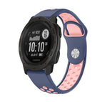 For Garmin Instinct / Midnight Blue+Pink