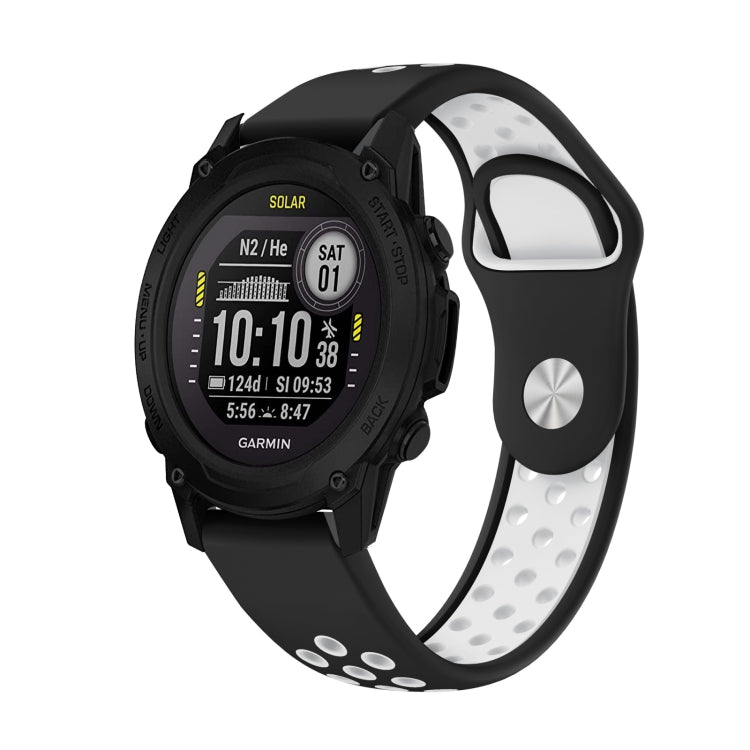 22mm Sports Breathable Silicone Watch Band