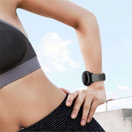 22mm Sports Breathable Silicone Watch Band, For Garmin Fenix 6 GPS, For Garmin Fenix 6 Pro GPS