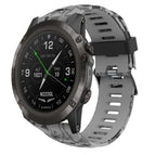 For Garmin D2 Delta PX / Grey+Army Camouflage