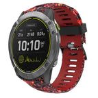 For Garmin Enduro / Red+Jellyfish Camouflage