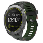 For Garmin Enduro / Army Green+Bamboo Camouflage