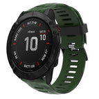For Garmin Fenix 6X Pro / Army Green+Army Camouflage