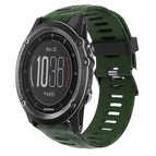 For Garmin Fenix 3 HR / Army Green+Army Camouflage