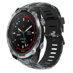 For Garmin Descent MK 2 / Black+Digital  Camouflage
