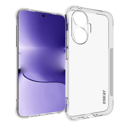 ENKAY Hat-Prince Transparent TPU Shockproof Phone Case, For Xiaomi 17T Pro5G, For Redmi 15a 5G, For Xiaomi 17T, For Xiaomi 17 Ultra, For Redmi Note 15 Pro 4G Global 163.2mm, For Redmi K90, For Redmi K90 Pro Max, For Redmi Note 15 Pro+ 5G Global 163.3mm...