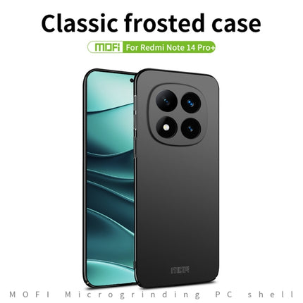 MOFI Micro-Frosted PC Ultra-thin Hard Phone Case, For Xiaomi Redmi Note 14 Pro+, For Xiaomi 14T Pro, For Xiaomi 14T, For Xiaomi Poco F6 Pro, For Xiaomi Poco F6 / Redmi Turbo 3, For Xiaomi Civi 4 Pro, For Xiaomi Redmi Note 13 Pro 4G                     ...
