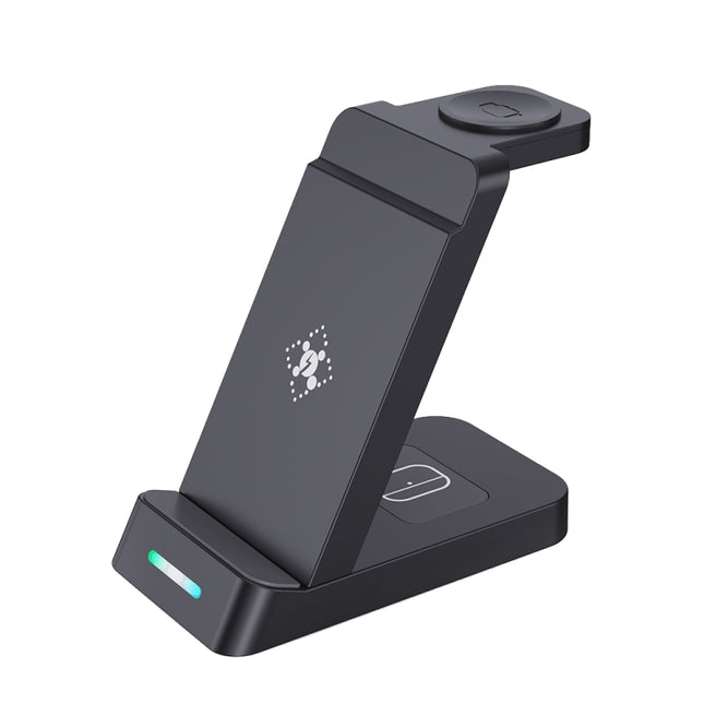 Cargador inalámbrico Qi B20A de 15 W compatible con iPhone, iWatch y Airpods, B20A para Apple