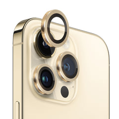 NORTHJO Camera Lens Tempered Glass CD Vein Metal Ring Film, For iPhone 14 Pro / 14 Pro Max