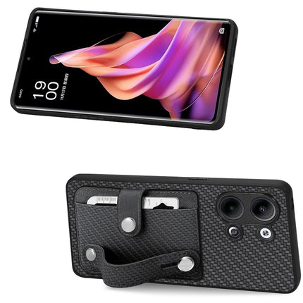 Wristband Kickstand Card Wallet Back Cover Phone Case with Tool Knife, For OPPO Reno9, For OPPO Reno9 Pro+, For OPPO A17, For OPPO A57 4G