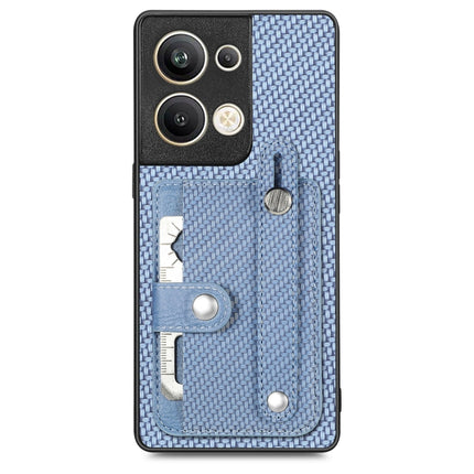 Wristband Kickstand Card Wallet Back Cover Phone Case with Tool Knife, For OPPO Reno9, For OPPO Reno9 Pro+, For OPPO A17, For OPPO A57 4G