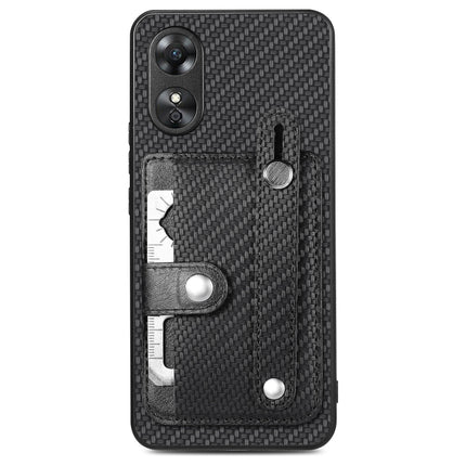 Wristband Kickstand Card Wallet Back Cover Phone Case with Tool Knife, For OPPO Reno9, For OPPO Reno9 Pro+, For OPPO A17, For OPPO A57 4G