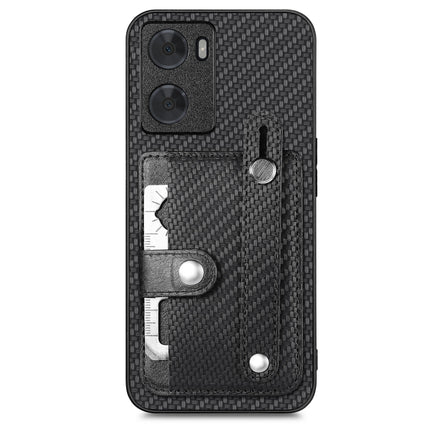 Wristband Kickstand Card Wallet Back Cover Phone Case with Tool Knife, For OPPO Reno9, For OPPO Reno9 Pro+, For OPPO A17, For OPPO A57 4G