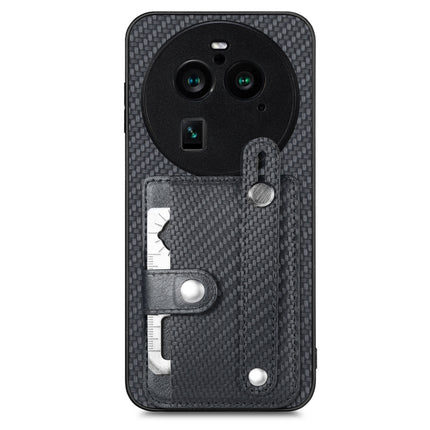 Wristband Kickstand Card Wallet Back Cover Phone Case with Tool Knife, For OPPO Find X6 Pro, For OPPO Find X6