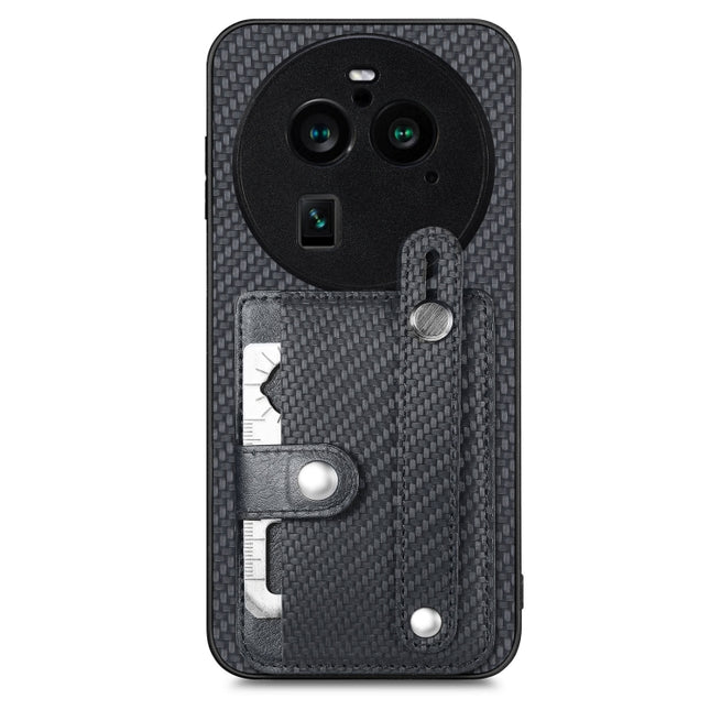 Wristband Kickstand Card Wallet Back Cover Phone Case with Tool Knife, For OPPO Find X6 Pro, For OPPO Find X6