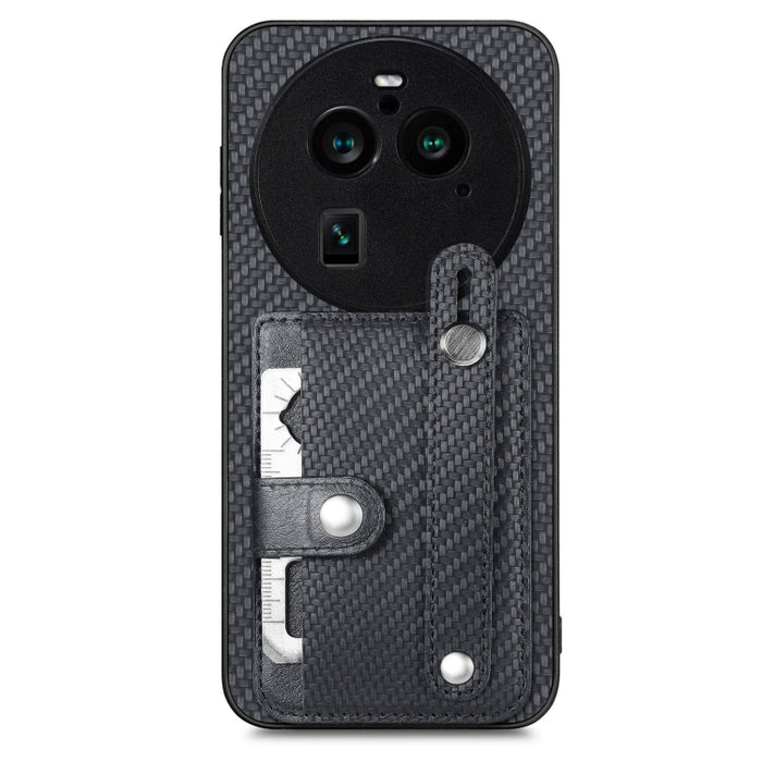 Wristband Kickstand Card Wallet Back Cover Phone Case with Tool Knife, For OPPO Find X6 Pro, For OPPO Find X6