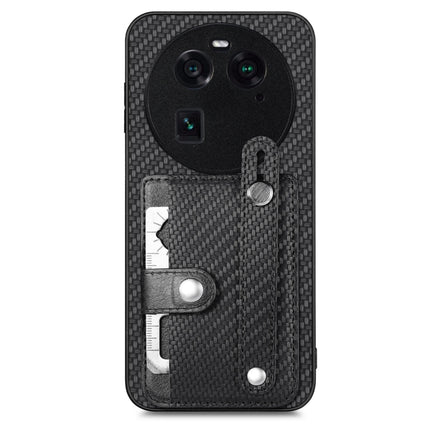 Wristband Kickstand Card Wallet Back Cover Phone Case with Tool Knife, For OPPO Find X6 Pro, For OPPO Find X6