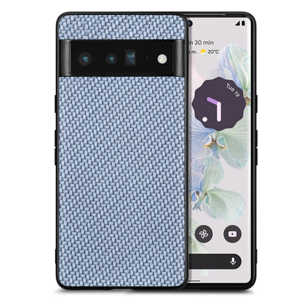 Carbon Fiber Texture Leather Back Cover Phone Case, For Google Pixel 9 / 9 Pro, For Google Pixel 7a, For Google Pixel 6a, For Google Pixel 6 Pro