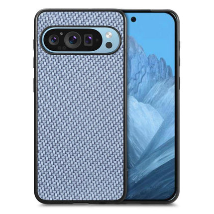 Carbon Fiber Texture Leather Back Cover Phone Case, For Google Pixel 10 Pro XL, For Google Pixel 10 / 10 Pro, For Google Pixel 9a, For Google Pixel 9 Pro XL