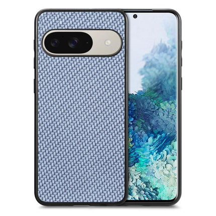 Carbon Fiber Texture Leather Back Cover Phone Case, For Google Pixel 10 Pro XL, For Google Pixel 10 / 10 Pro, For Google Pixel 9a, For Google Pixel 9 Pro XL