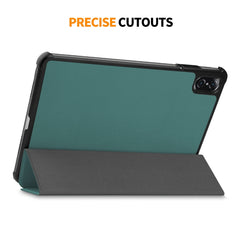 ENKAY Tri-fold Custer Texture Leather Smart Tablet Case, For Honor Pad V8, For Honor Pad X8 Pro / X9 11.5