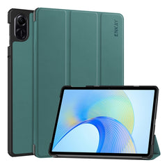 ENKAY Tri-fold Custer Texture Leather Smart Tablet Case, For Honor Pad V8, For Honor Pad X8 Pro / X9 11.5